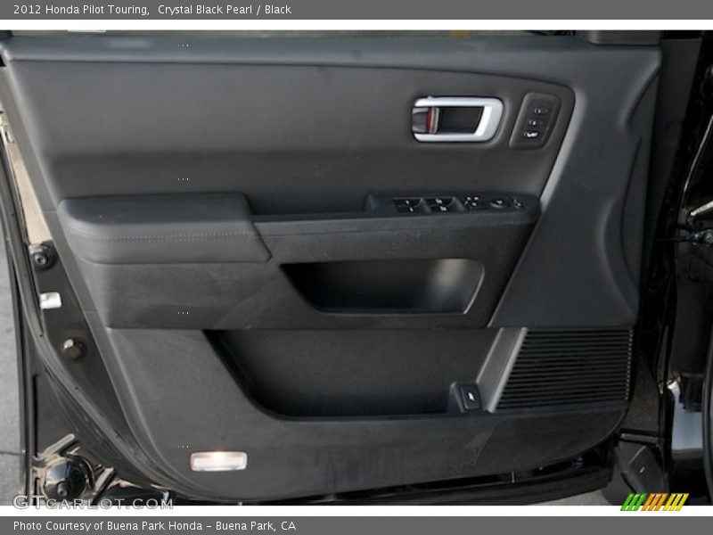 Crystal Black Pearl / Black 2012 Honda Pilot Touring