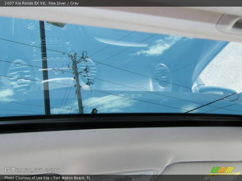 Fine Silver / Gray 2007 Kia Rondo EX V6