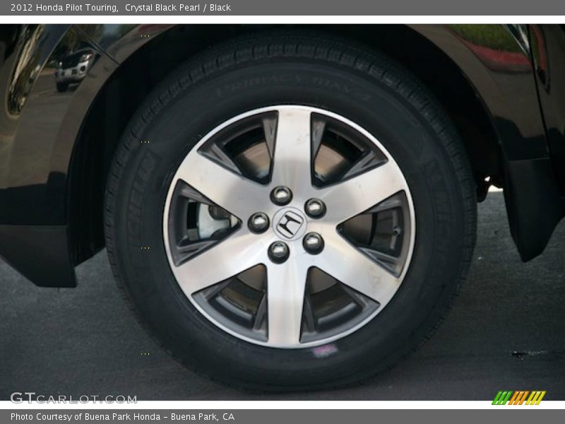 Crystal Black Pearl / Black 2012 Honda Pilot Touring