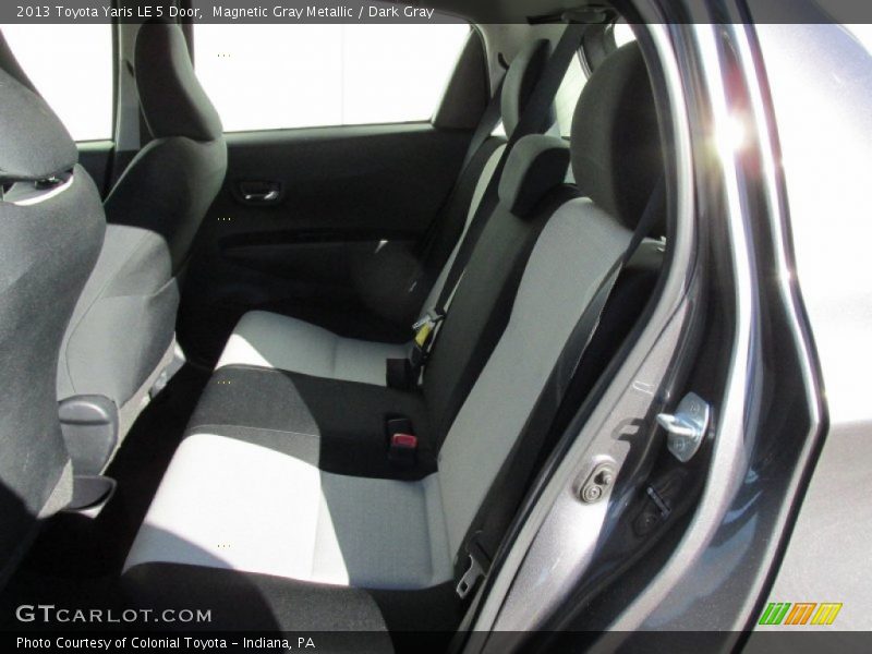 Magnetic Gray Metallic / Dark Gray 2013 Toyota Yaris LE 5 Door