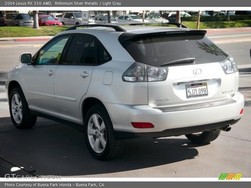 Millinnium Silver Metallic / Light Gray 2004 Lexus RX 330 AWD