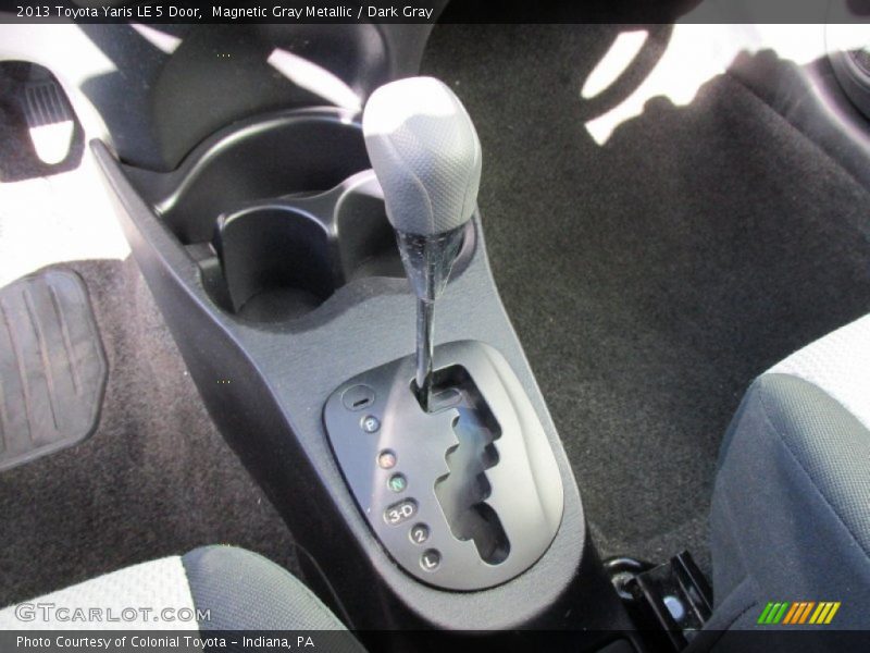 Magnetic Gray Metallic / Dark Gray 2013 Toyota Yaris LE 5 Door