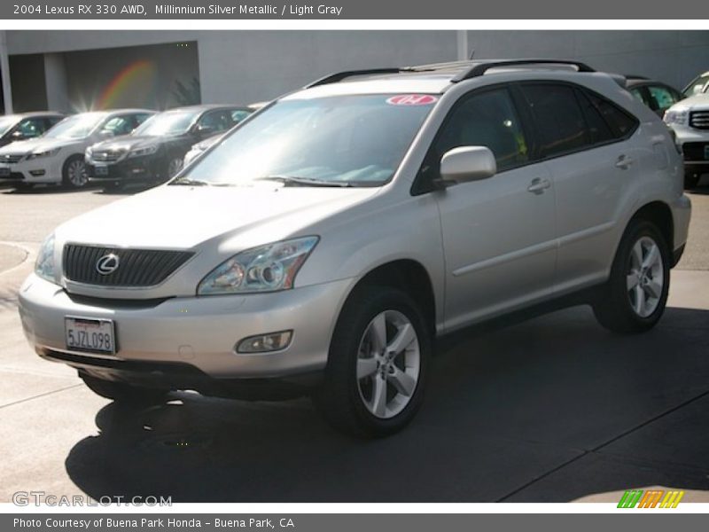 Millinnium Silver Metallic / Light Gray 2004 Lexus RX 330 AWD