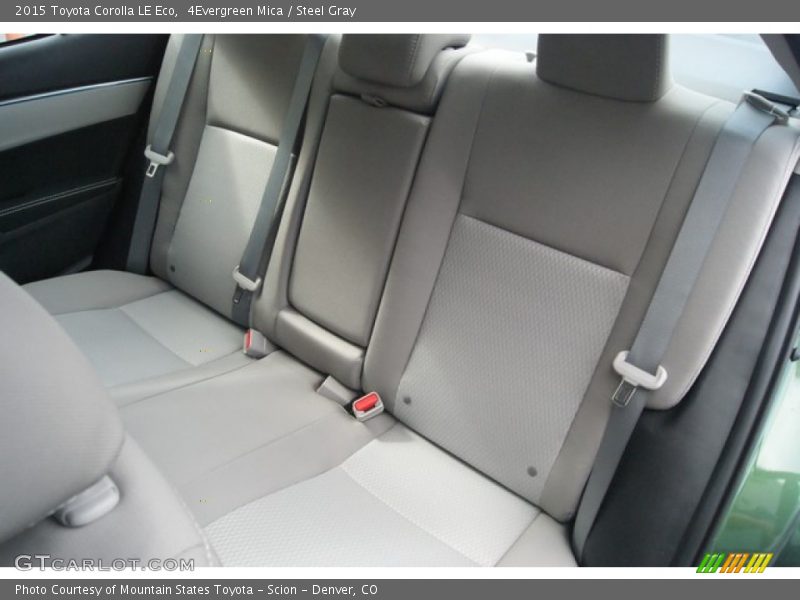 4Evergreen Mica / Steel Gray 2015 Toyota Corolla LE Eco