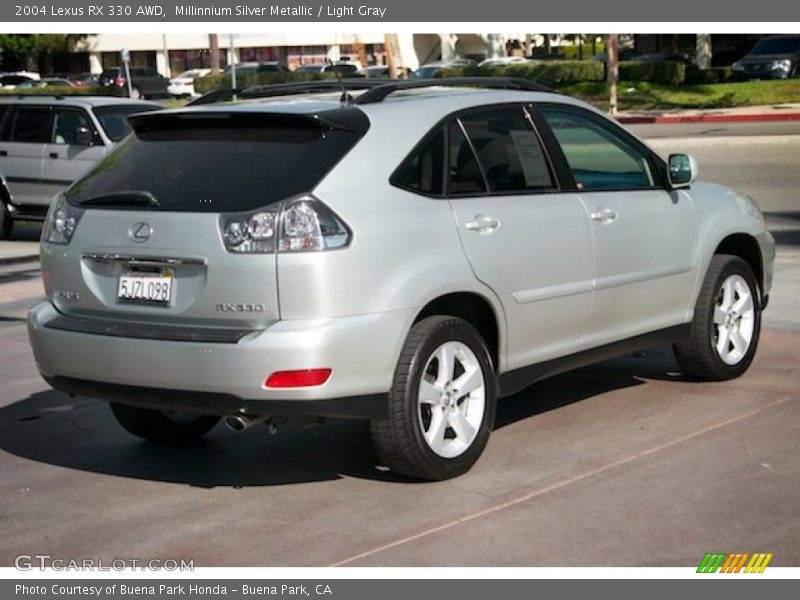 Millinnium Silver Metallic / Light Gray 2004 Lexus RX 330 AWD