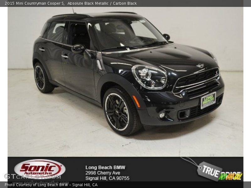 Absolute Black Metallic / Carbon Black 2015 Mini Countryman Cooper S