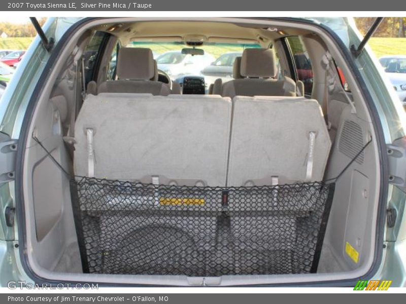 Silver Pine Mica / Taupe 2007 Toyota Sienna LE