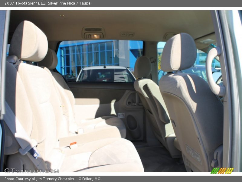 Silver Pine Mica / Taupe 2007 Toyota Sienna LE