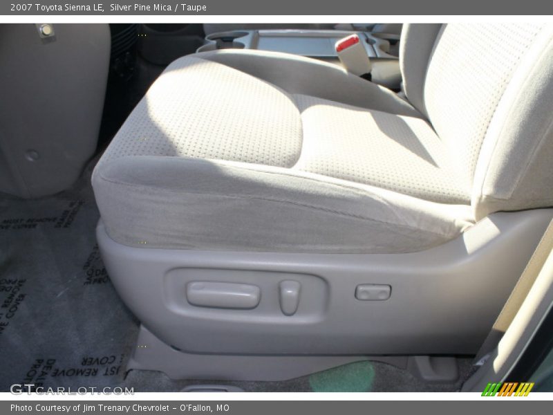Silver Pine Mica / Taupe 2007 Toyota Sienna LE