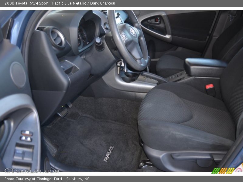 Pacific Blue Metallic / Dark Charcoal 2008 Toyota RAV4 Sport