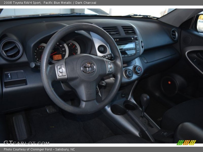 Pacific Blue Metallic / Dark Charcoal 2008 Toyota RAV4 Sport