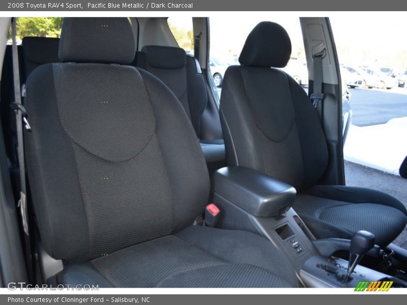 Pacific Blue Metallic / Dark Charcoal 2008 Toyota RAV4 Sport