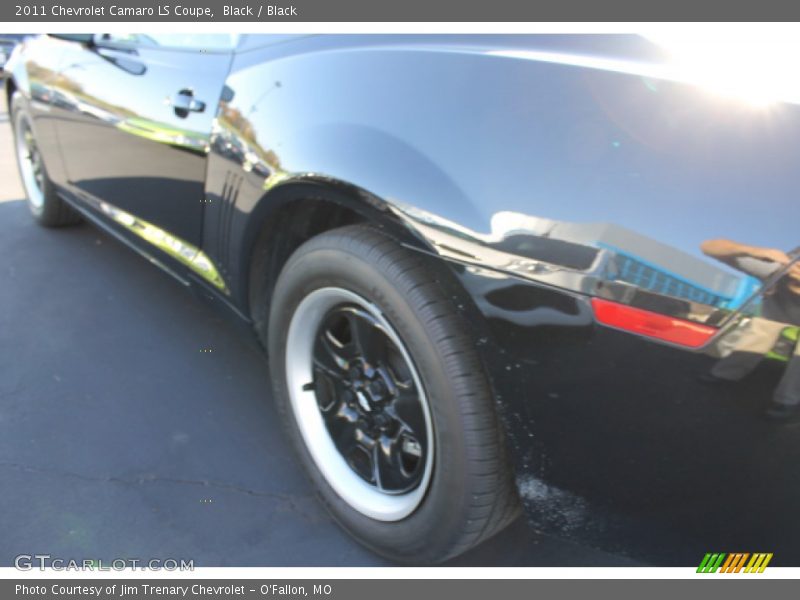 Black / Black 2011 Chevrolet Camaro LS Coupe