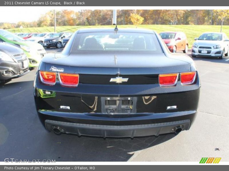 Black / Black 2011 Chevrolet Camaro LS Coupe