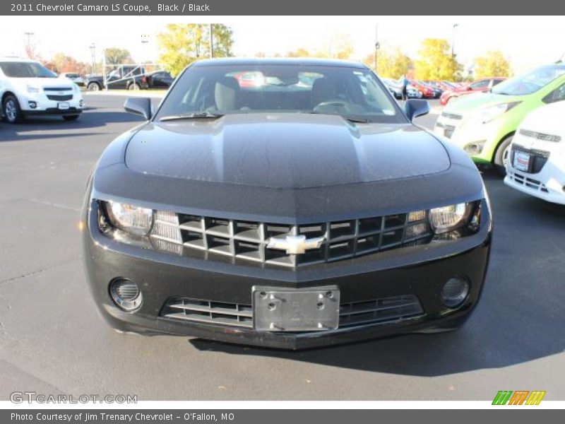 Black / Black 2011 Chevrolet Camaro LS Coupe