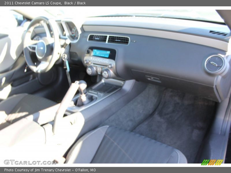 Black / Black 2011 Chevrolet Camaro LS Coupe