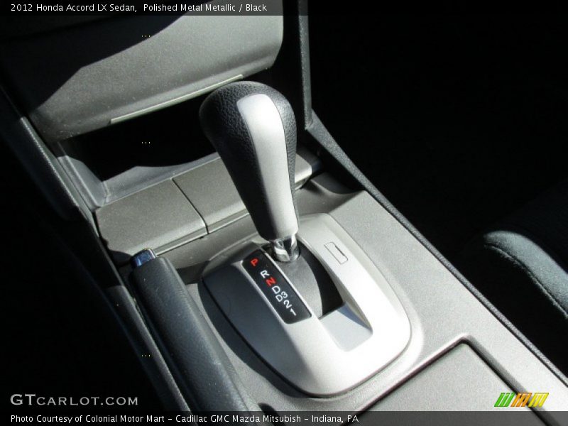 Polished Metal Metallic / Black 2012 Honda Accord LX Sedan
