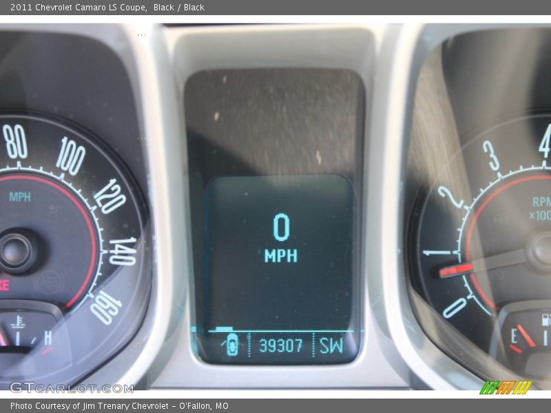 Black / Black 2011 Chevrolet Camaro LS Coupe