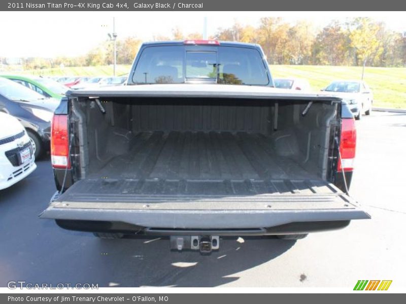 Galaxy Black / Charcoal 2011 Nissan Titan Pro-4X King Cab 4x4