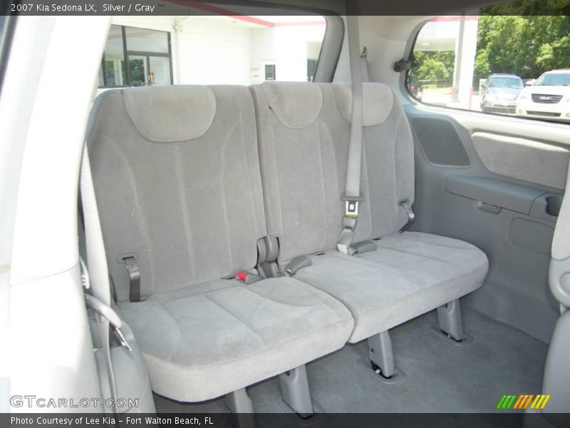 Silver / Gray 2007 Kia Sedona LX