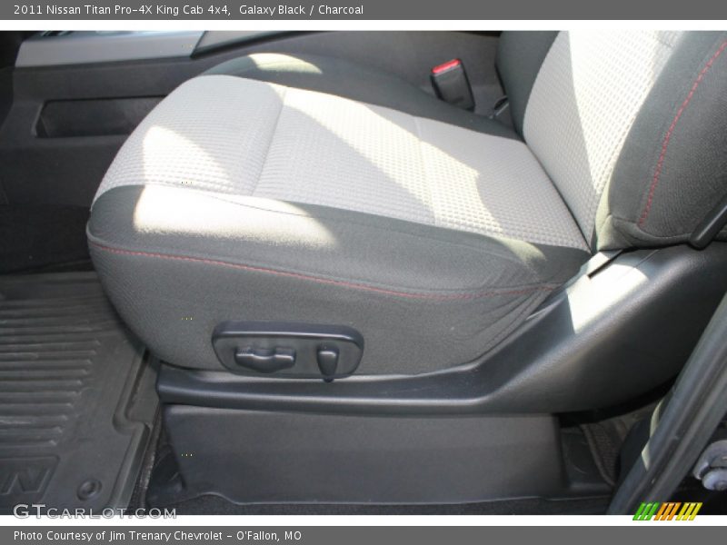 Galaxy Black / Charcoal 2011 Nissan Titan Pro-4X King Cab 4x4