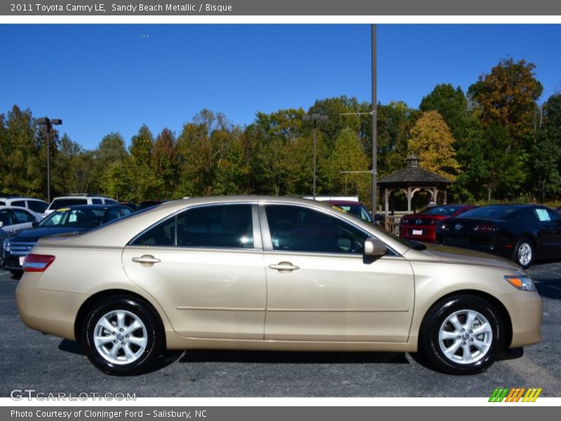 Sandy Beach Metallic / Bisque 2011 Toyota Camry LE