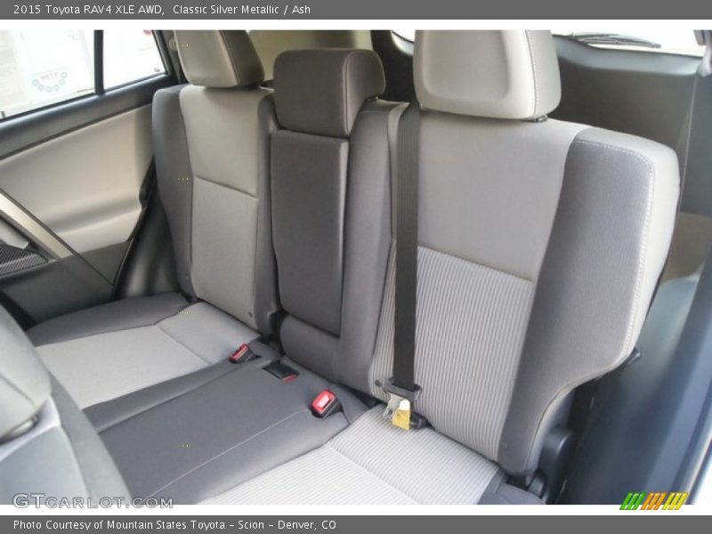 Classic Silver Metallic / Ash 2015 Toyota RAV4 XLE AWD