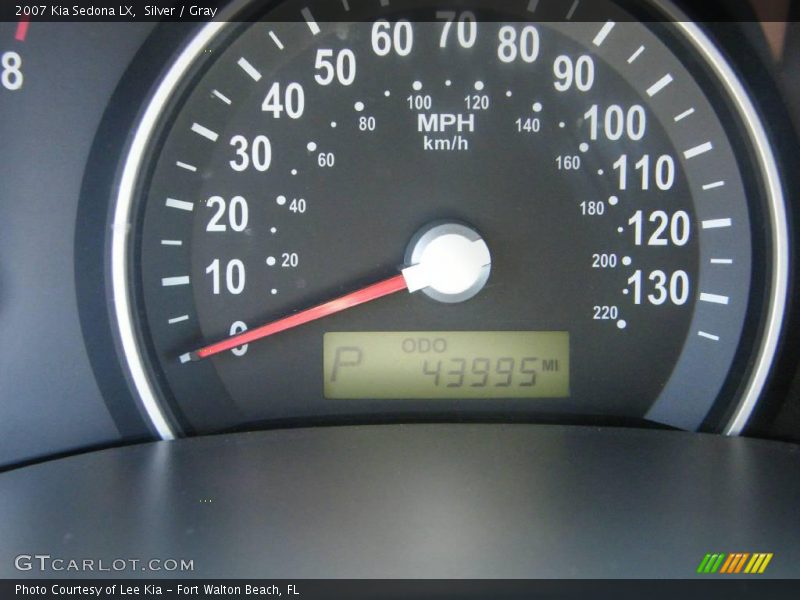 Silver / Gray 2007 Kia Sedona LX