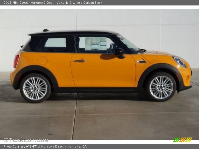 Volcanic Orange / Carbon Black 2015 Mini Cooper Hardtop 2 Door