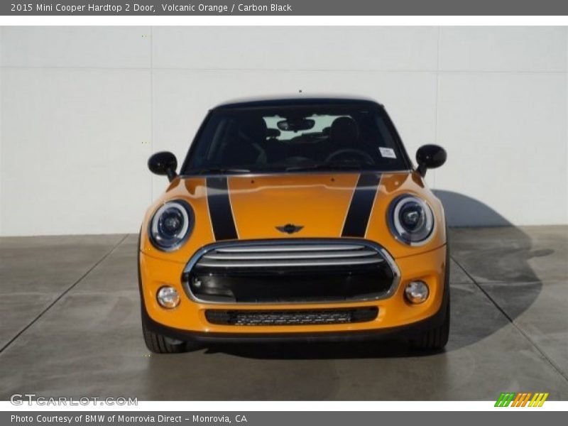 Volcanic Orange / Carbon Black 2015 Mini Cooper Hardtop 2 Door