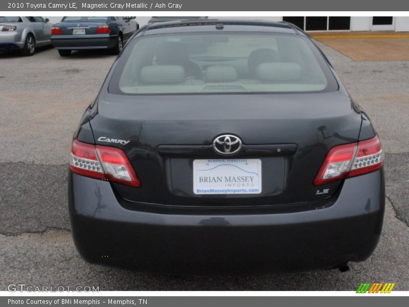 Magnetic Gray Metallic / Ash Gray 2010 Toyota Camry LE