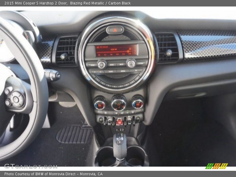 Blazing Red Metallic / Carbon Black 2015 Mini Cooper S Hardtop 2 Door