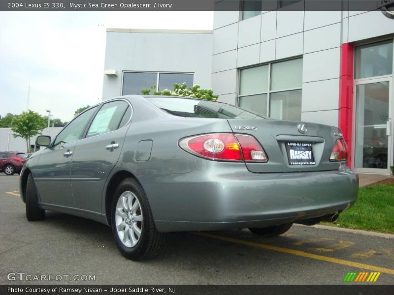 Mystic Sea Green Opalescent / Ivory 2004 Lexus ES 330