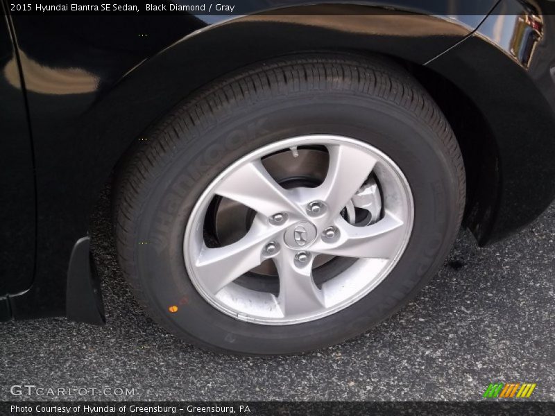 Black Diamond / Gray 2015 Hyundai Elantra SE Sedan