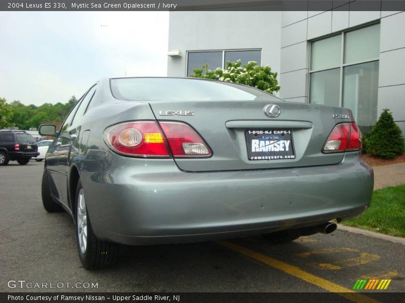 Mystic Sea Green Opalescent / Ivory 2004 Lexus ES 330