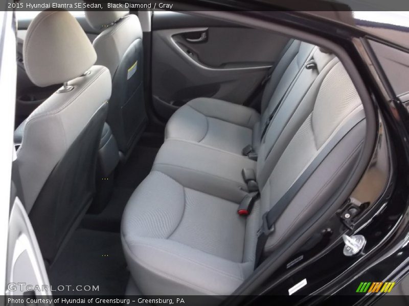 Black Diamond / Gray 2015 Hyundai Elantra SE Sedan