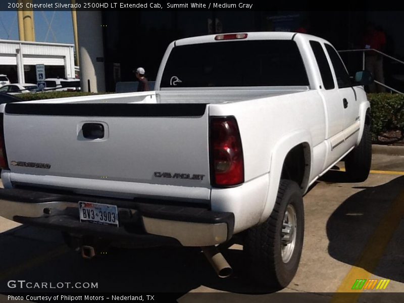 Summit White / Medium Gray 2005 Chevrolet Silverado 2500HD LT Extended Cab