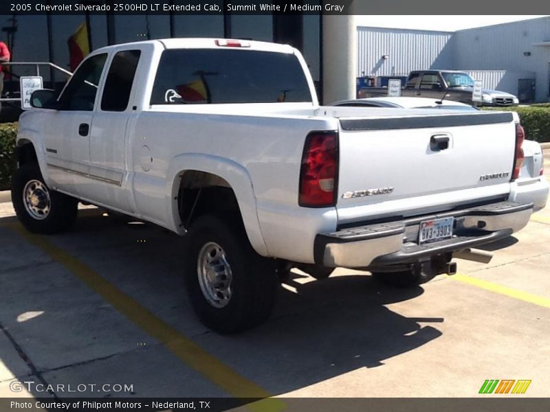 Summit White / Medium Gray 2005 Chevrolet Silverado 2500HD LT Extended Cab