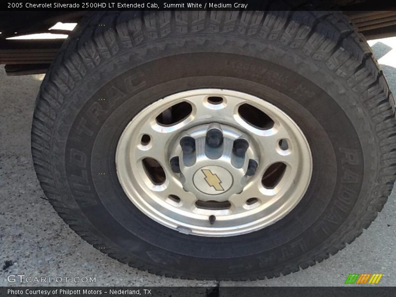 Summit White / Medium Gray 2005 Chevrolet Silverado 2500HD LT Extended Cab