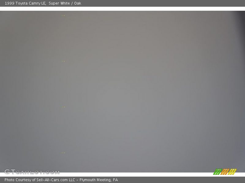 Super White / Oak 1999 Toyota Camry LE