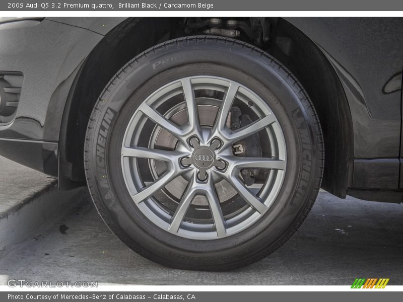 Brilliant Black / Cardamom Beige 2009 Audi Q5 3.2 Premium quattro