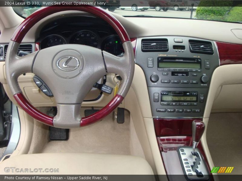 Mystic Sea Green Opalescent / Ivory 2004 Lexus ES 330
