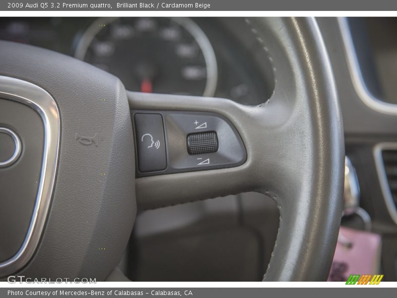 Brilliant Black / Cardamom Beige 2009 Audi Q5 3.2 Premium quattro