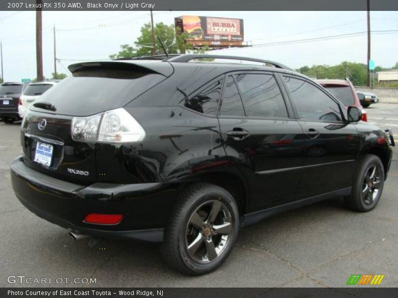 Black Onyx / Light Gray 2007 Lexus RX 350 AWD
