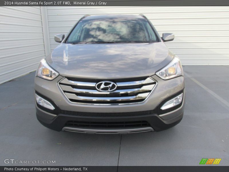 Mineral Gray / Gray 2014 Hyundai Santa Fe Sport 2.0T FWD