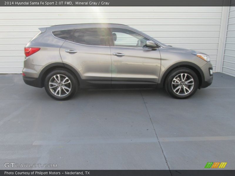 Mineral Gray / Gray 2014 Hyundai Santa Fe Sport 2.0T FWD