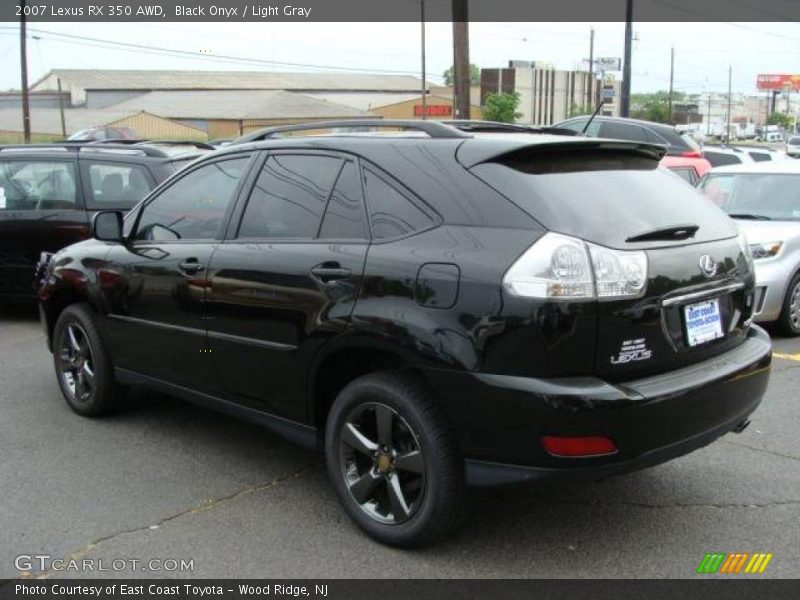 Black Onyx / Light Gray 2007 Lexus RX 350 AWD