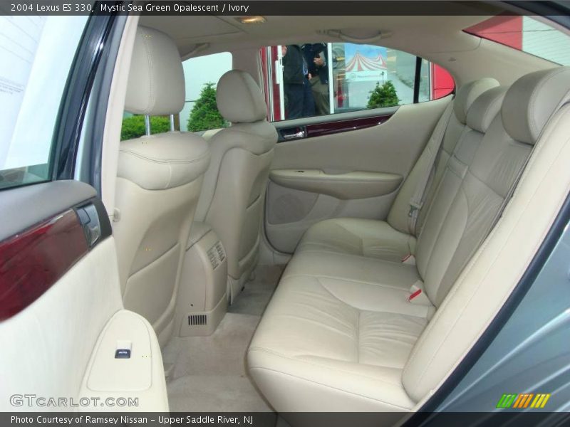 Mystic Sea Green Opalescent / Ivory 2004 Lexus ES 330