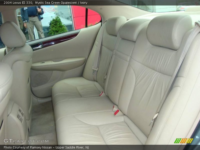 Mystic Sea Green Opalescent / Ivory 2004 Lexus ES 330