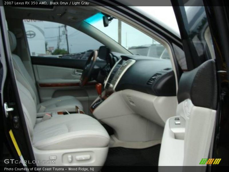 Black Onyx / Light Gray 2007 Lexus RX 350 AWD